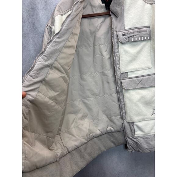 Nike Jordan Cozy Full Zip Oversized Woman Jacket Size Medium MSRP $300 - Picture 12 of 16